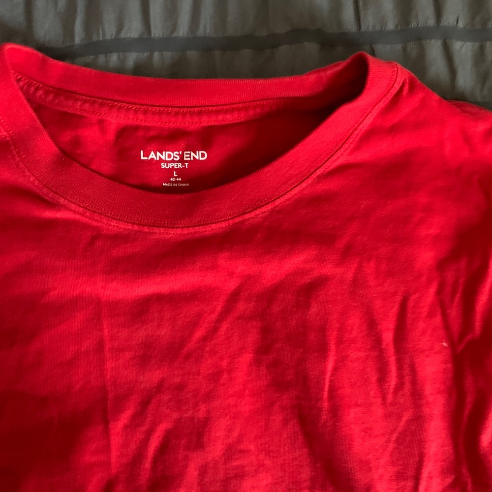 LANDS END boys long sleeve